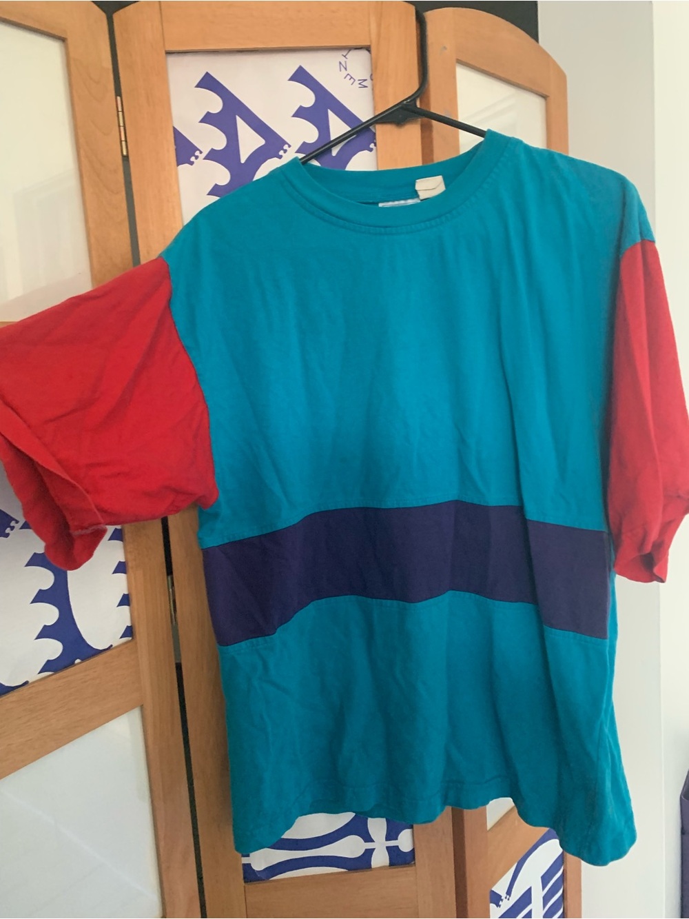 Hanes Colorblock Short-Sleeve Tee